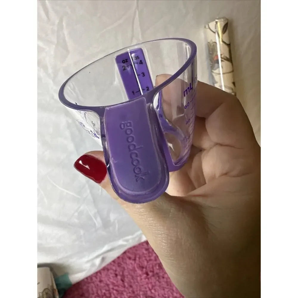 Mini Measuring Cup‎ Kids Kitchen Play Pretend Child Food Replacement Purple